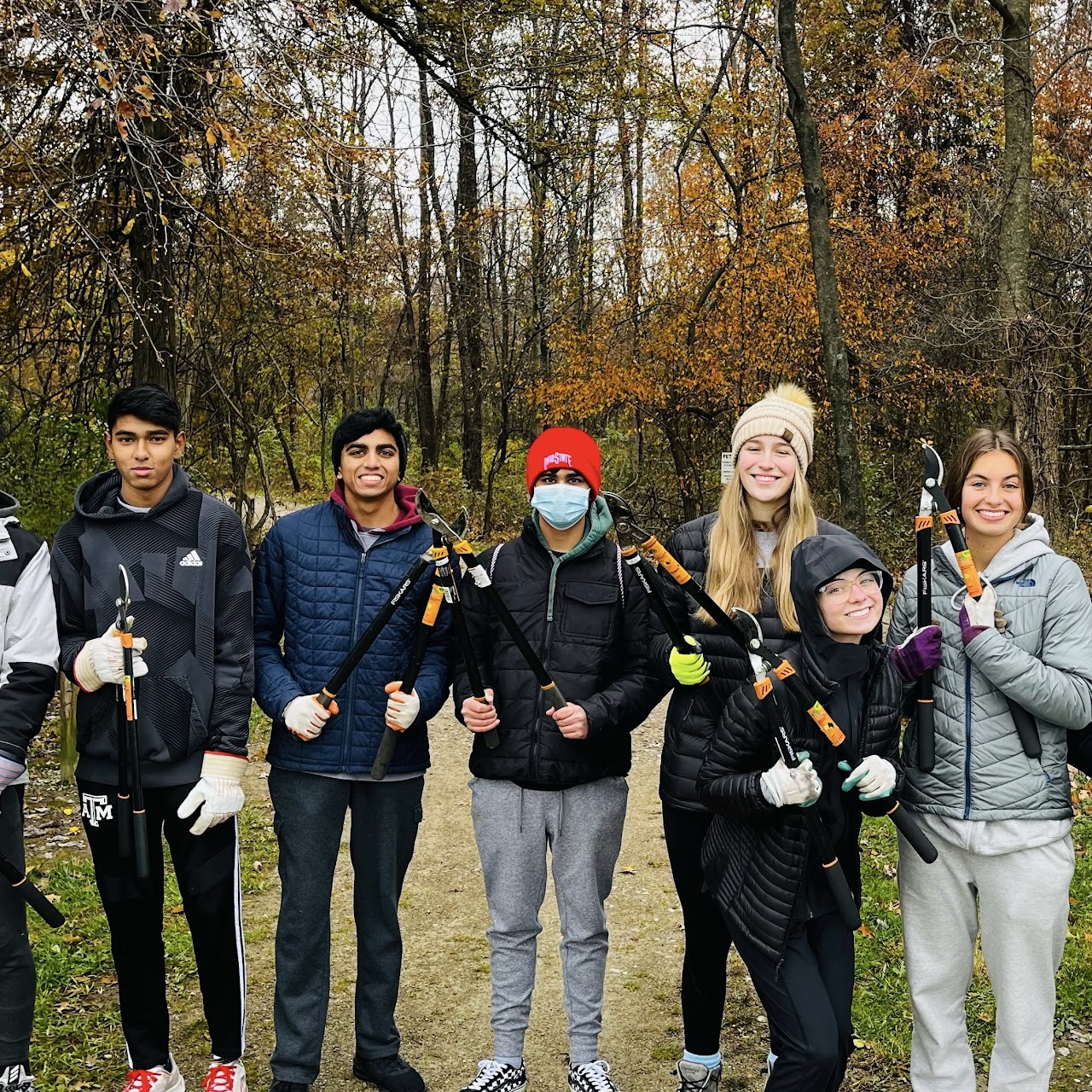 NHS Park Clean Up Photo